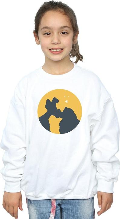 Produktbild Disney Lady And The Tramp Moonlight Kiss Sweatshirt Mädchen (128)