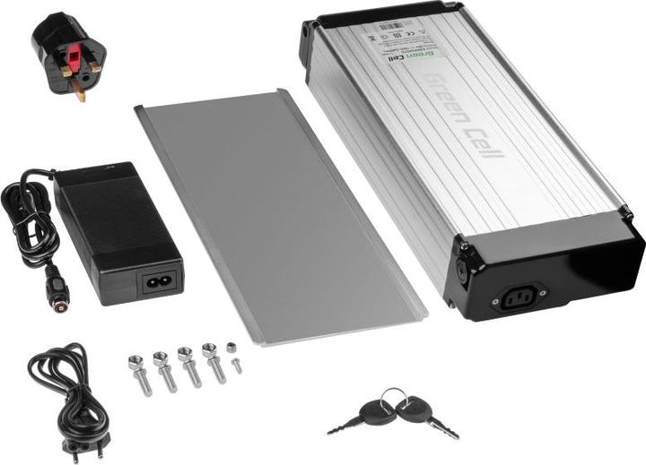 Produktbild GreenCell Battery 36V 15Ah 522Wh Rear Rack for E-Bike Pedelec - Batterie - 15.000 mAh (E-Bike Akku)