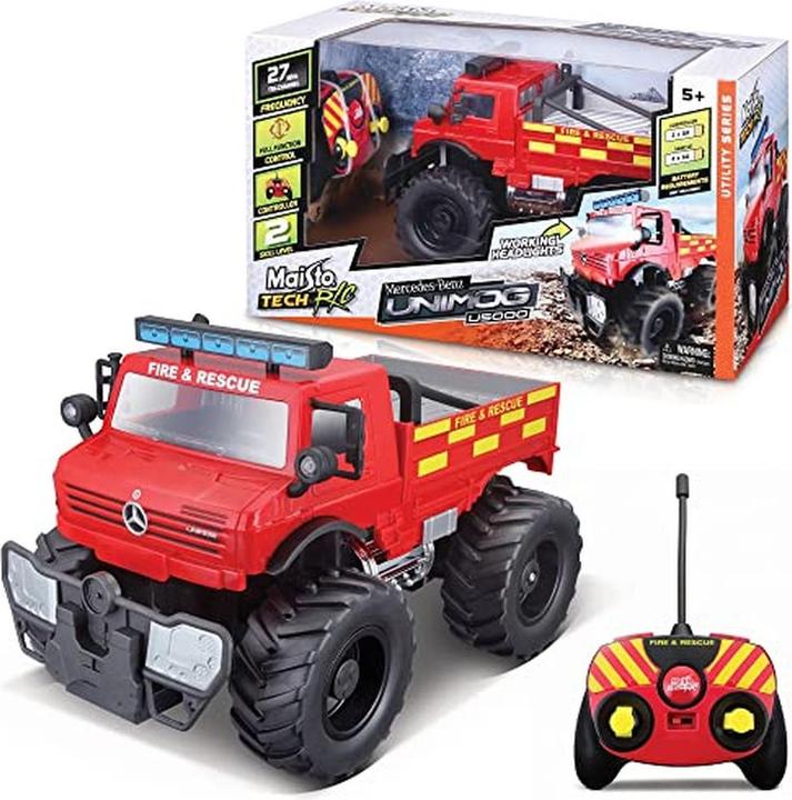 Image du produit Maisto Mercedes Unimog U5000 Pompiers