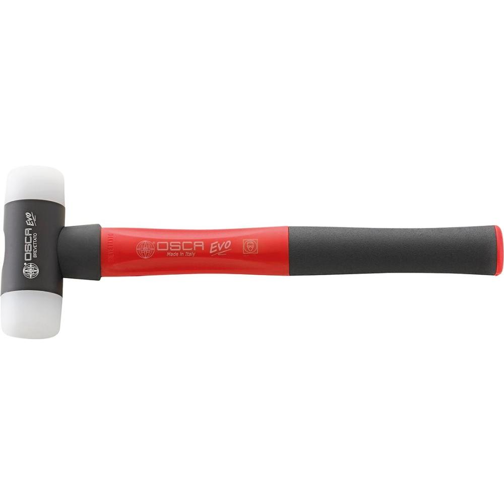 Osca, Hammer, Schonhammer Evosoft 2-K-Griff 50 mm Nylon Alugehäuse