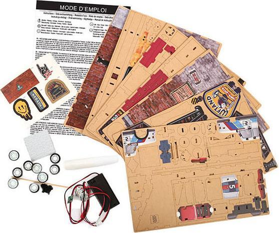 Produktbild Creative Graine 3D Scene Garage Book Nook Modellbausatz