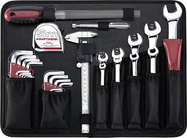 Actual product image Kraftwerk Professional aluminium tool case (263 pieces)