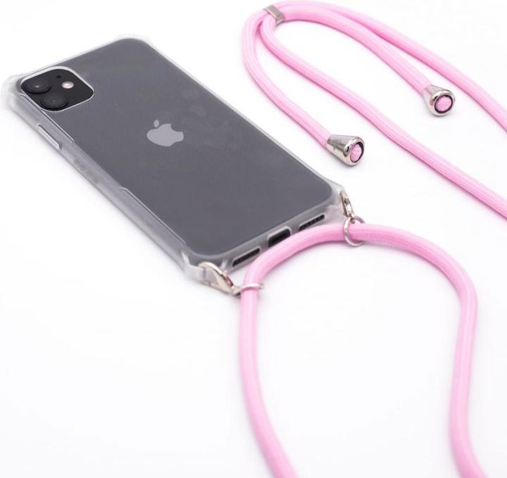 Immagine prodotto Evelatus Custodia per iPhone X/XS con corda Rosa (Apple iPhone X)