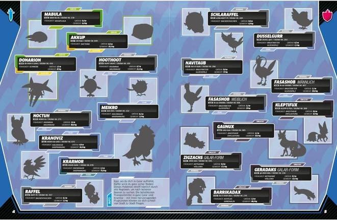 Actual product image Pokémon Galar sticker book