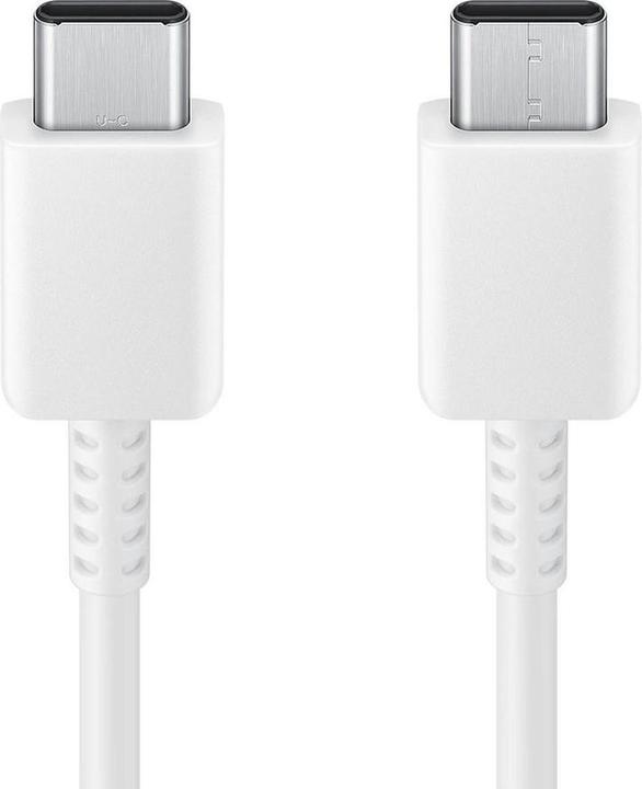 Actual product image Samsung EP-DX310JWE USB-C|USB-C Data Cable 3A 1.8 m White (Ground) (1.80 m)