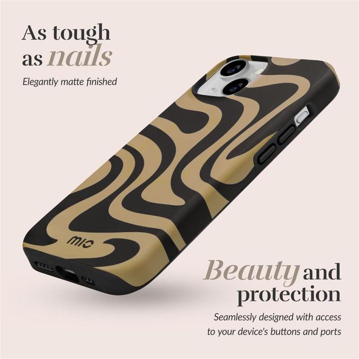 Immagine prodotto Mio Back panel cover Swirl Magsafe Compatible for iPhone 16 (Apple iPhone 16)