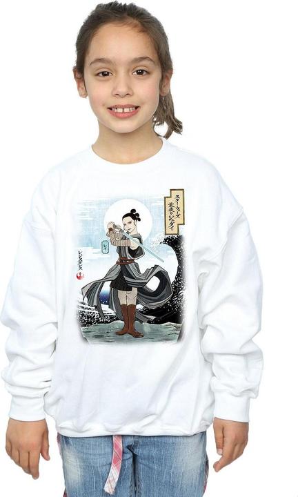 Image du produit Star Wars - Sweat THE LAST JEDI JAPANESE REY - Fille (140, 146)