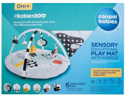 Actual product image Canpol BabiesBoo Sensory Educational Play Mat