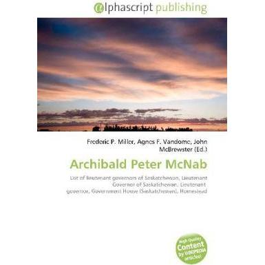 Archibald Peter McNab, Fachbücher
