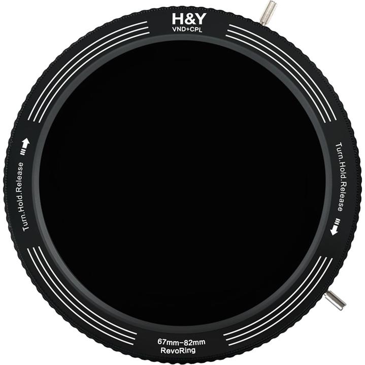 Productafbeelding H&Y REVORING ND3-1000+CPL Filter MkII 67-82mm (82 mm, ND / grijsfilter)