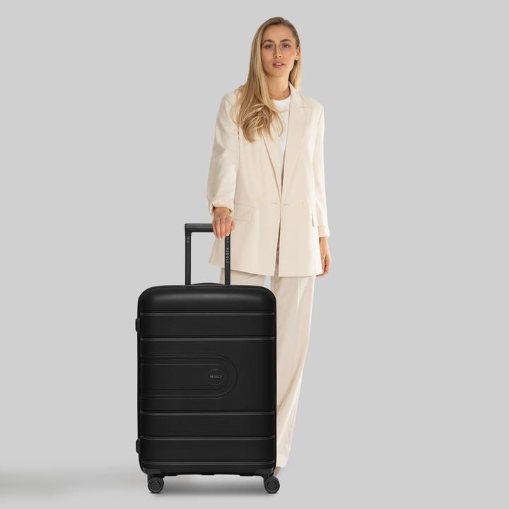 Immagine prodotto Redolz Essentials 11 4 Rollen Trolley 66 cm mit Dehnfalte (80 l, L (90 - 115l))