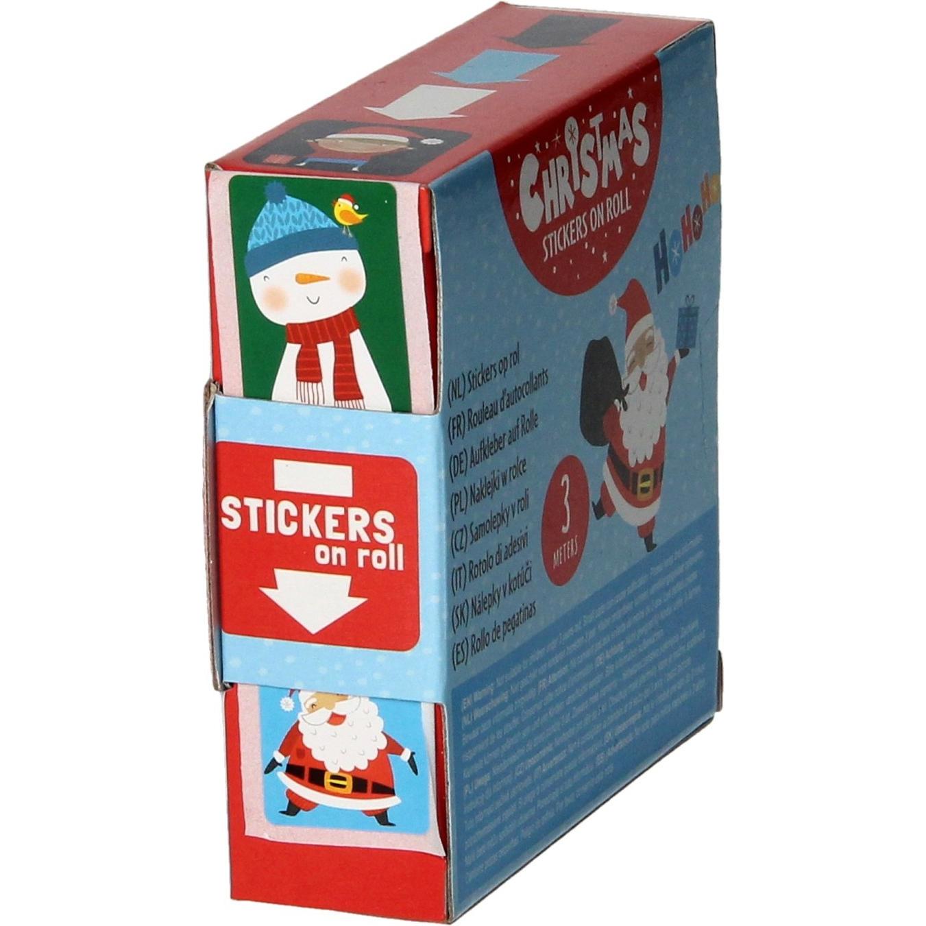 Thumbnail - Wins Holland, Sticker, Weihnachtsaufkleber auf Rolle, 3 Meter