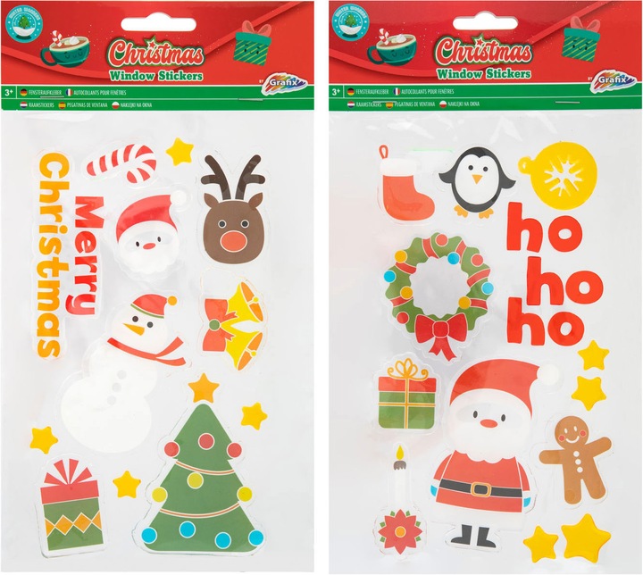 Image du produit Grafix Autocollants pour fenêtres de Noël