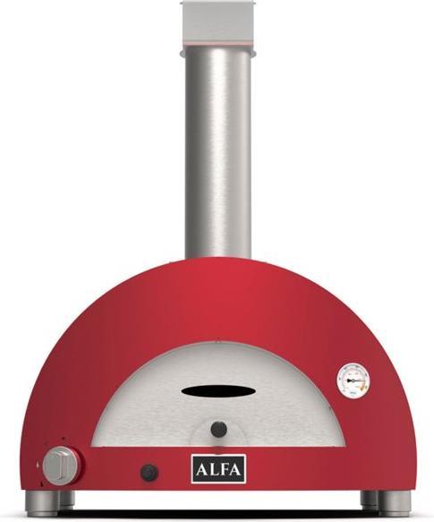 Alfa Forni Moderno 1 Pizza Gas Antik Rot (Pizzaofen Gas)