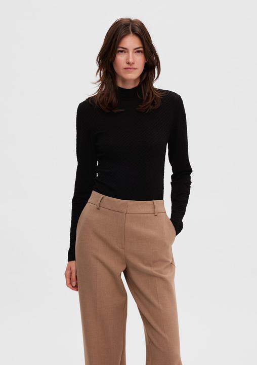 Produktbild Selected Strukturierter Rollkragenpullover (S)