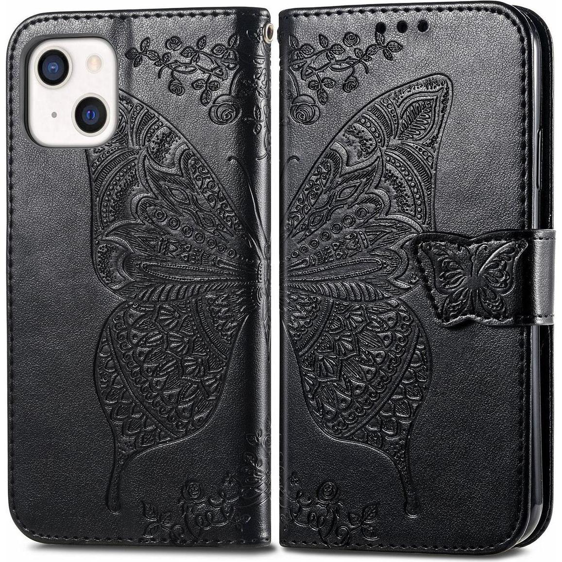 König Design Hülle Handy Schutz für Apple iPhone 13 mini Case Cover Tasche Etuis Schwarz Neu (Apple iPhone 13 mini), Sma...