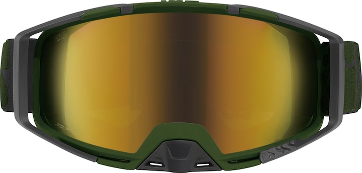 Actual product image iXS Goggle trigger (Olive, Mirror Gold)