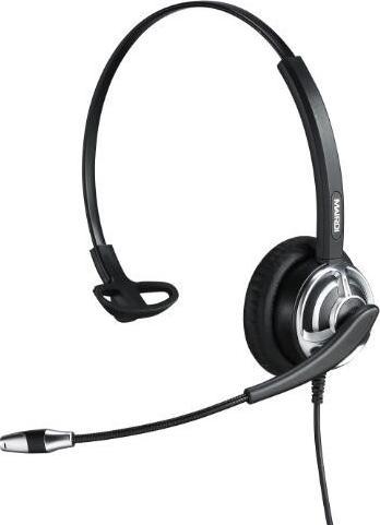 Image du produit Plusonic Casque 8.1P, monaural, NC, large bande (Filaire)