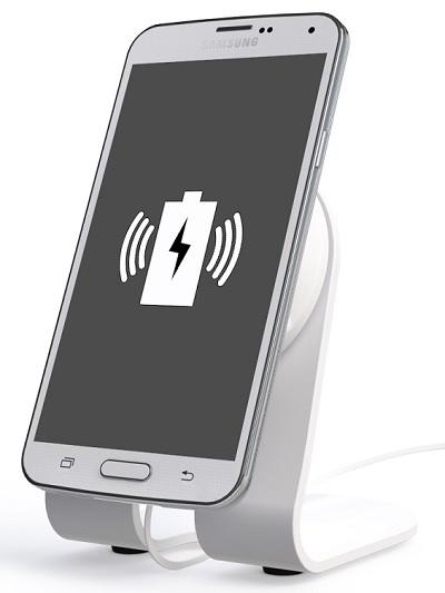 Actual product image Exelium UP Mobile table charging station, white