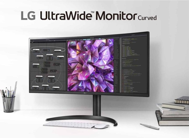Produktbild LG 34WQ75C-B (3440 x 1440 Pixel, 34")