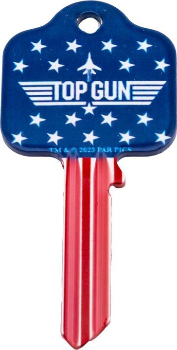 Actual product image Top Gun Blank Key