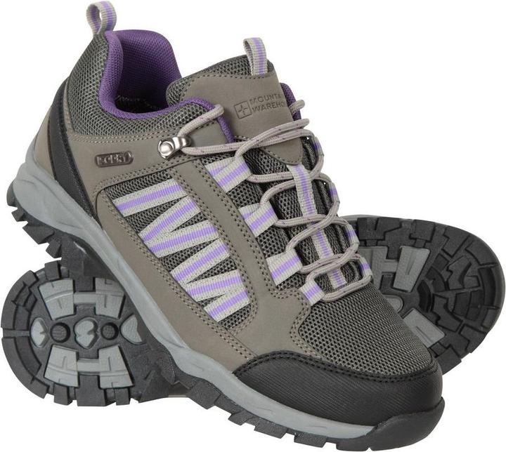 Actual product image Mountain Warehouse Womens/Ladies Path Waterproof Outdoor Walking Shoes (38)
