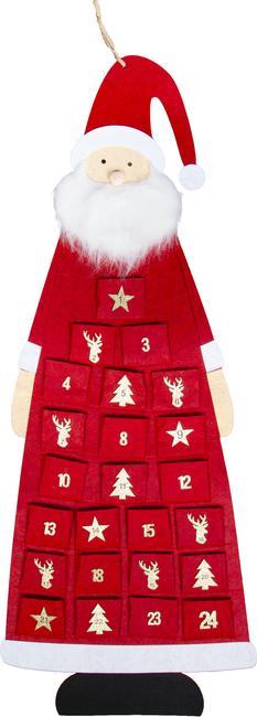 MICA Living Adventskalender - Santa - ca. 43,5 x 103,5 cm