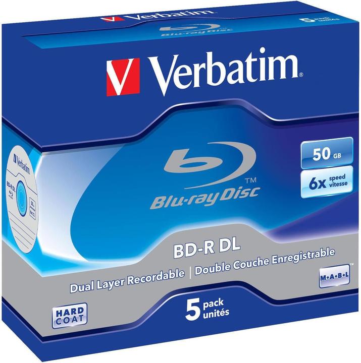 Verbatim Jewel Pack (5 x)