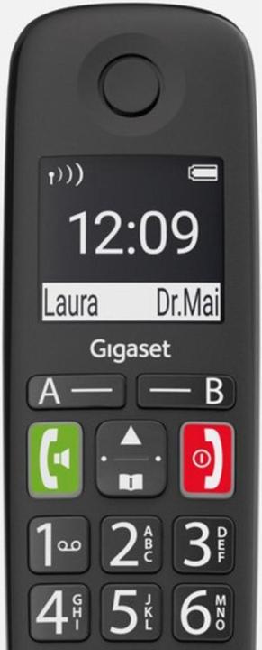 Image du produit Gigaset E290R - gros boutons - noir