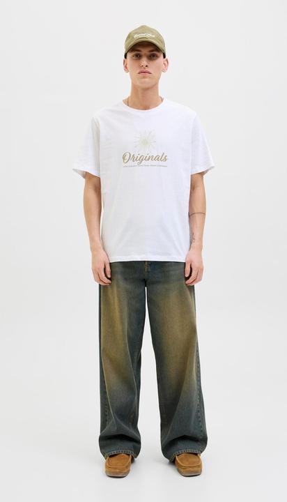 Actual product image Jack & Jones Gedruckt Rundhalsausschnitt T-shirt T-shirt (XS)