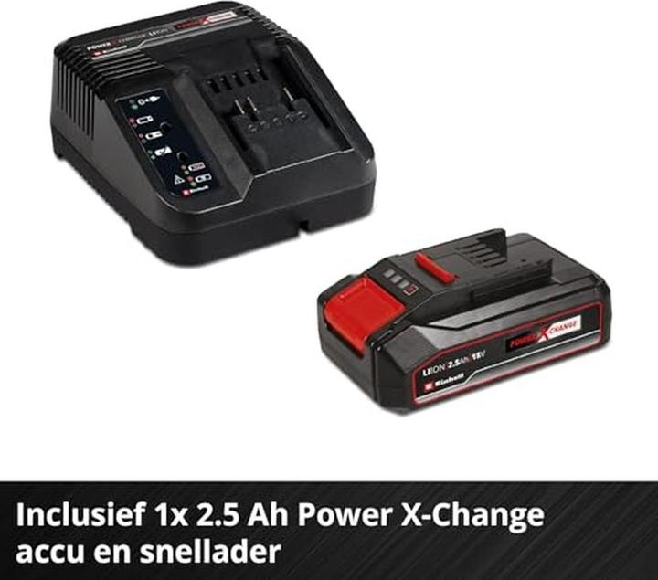 Image du produit Einhell GE-CG 18/100 Li T (1x 2,5Ah) Akku Gras- und Strauchschere 18 V Li-Ion (Fonctionnement sur batterie)