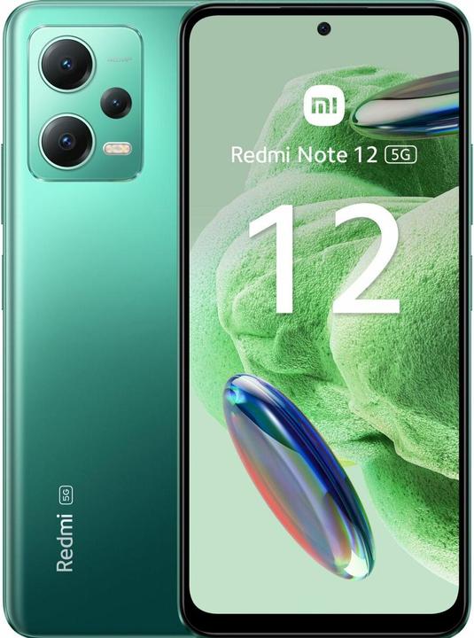 Xiaomi Redmi Note 12 5G (128 GB, Forest Green, 6.67", Hybrid Dual SIM, 5G)