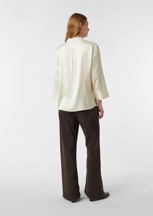 Immagine prodotto Comma Bluse Satinbluse aus Viskose mit verstellbarer Manschette (42)