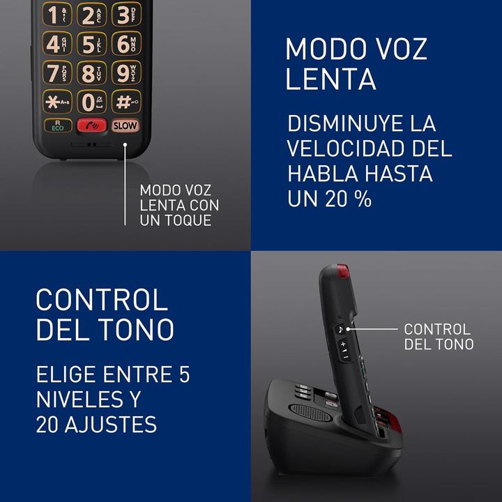 Actual product image Panasonic KX-TGM420 Digital Cordless Phone with Answering Machine