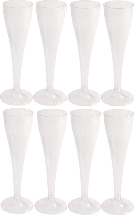 Immagine prodotto Depa Bicchiere da champagne monouso con stelo 8 pezzi (8 x)