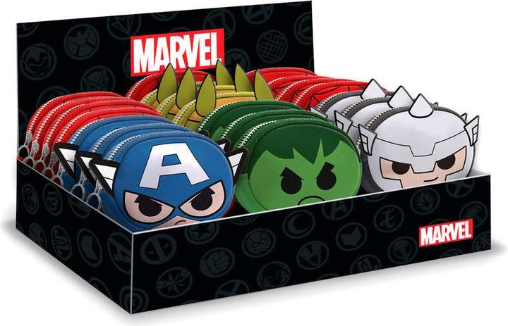 Actual product image Karactermania Marvel Chibi assorted purse