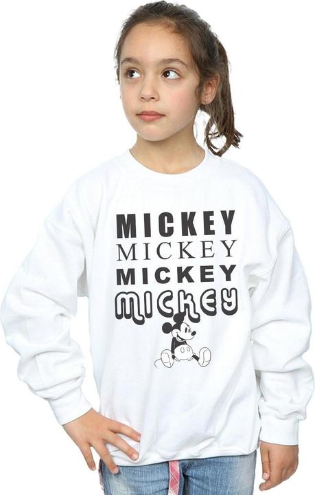 Produktbild Disney Mickey Mouse Sitting Sweatshirt Mädchen (116)