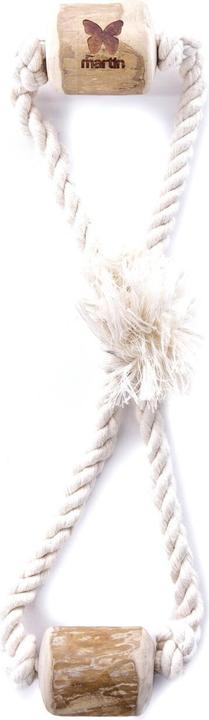 Produktbild Martin koffiehout trekspeelgoed flostouw super 8 (Zerrspielzeug Hund)