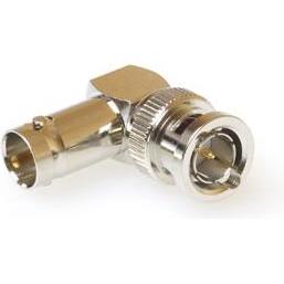 Lumberg BNC RG 59 - RG 62 Adapter Male to Female angled 75 Ohm (75 dB, Antennenkabel), Antennenkabel