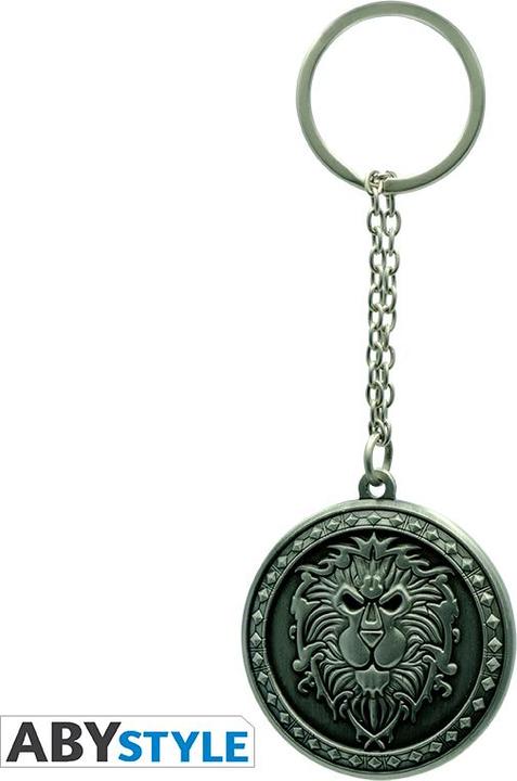 Produktbild ABYstyle WORLD OF WARCRAFT - Keychain 3D Alliance X2