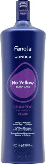 Produktbild Fanola No Yellow Wonder Shampoo 1000 ml (1000 ml, Flüssiges Shampoo)