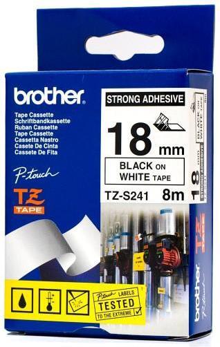 Produktbild Brother Tze-S241 (1.80 cm, Weiss, Schwarz)