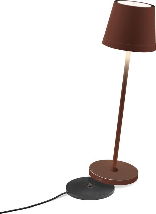 Actual product image Century LED table lamp LUME Plus corten 2,2W 2700K Dimm. IP54 (190 lm)