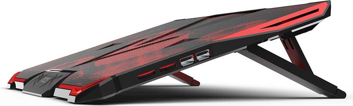 Actual product image Inca ARRAX GAMING NOTEBOOK COOLER 5X FAN, 6 STEPS, 2X USB, 13 ""-17