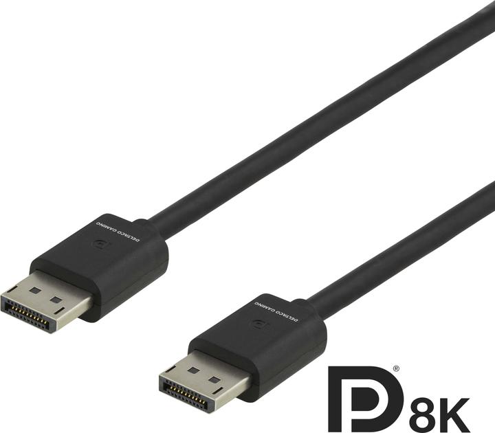 Deltaco Gaming DisplayPort – DisplayPort (2 m, DisplayPort, 1.4)