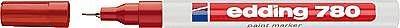 Produktbild Edding 780 Glanzlack-Marker (Rot, 0.80 mm, 1 x)