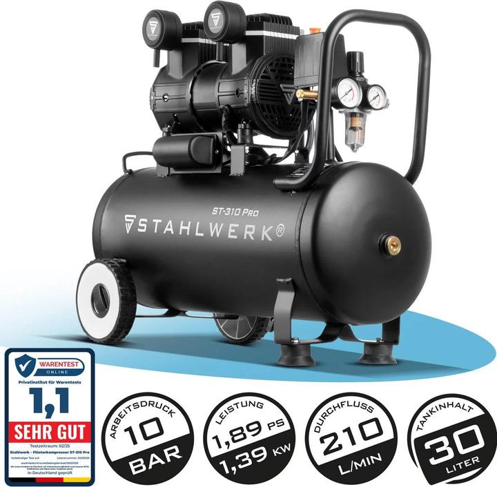Image du produit Stahlwerk ST-310 (10 bar, 30 l)