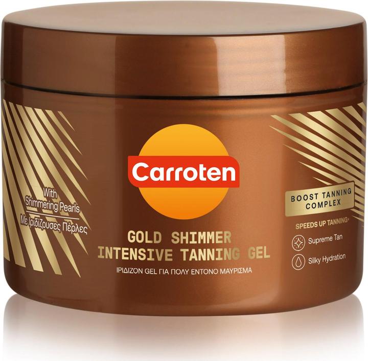 Actual product image Carroten Gold Shimmer Tanning Gel 150 ml (Self tanning cream, 150 ml)