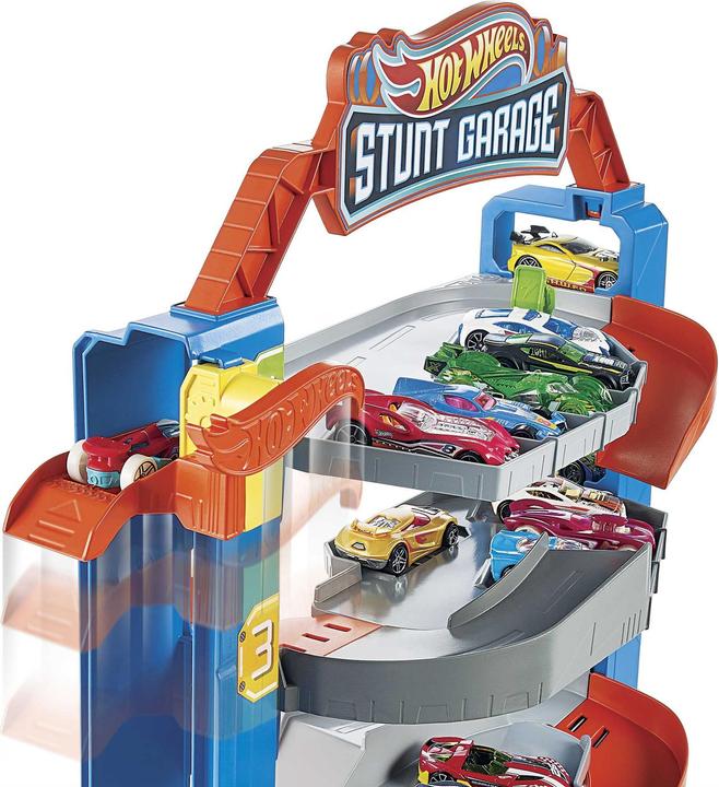 Produktbild Hot Wheels City Stunt Garage Spielset