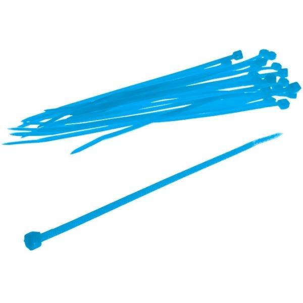 Bitspower, Kabelbinder, UV-Kabelbinder-Set, 20 Stück, 120mm, fluoreszierend blau (120 mm, 20 Stk.)
